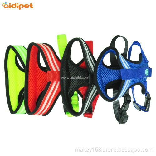 custom outdoor nylon adjustable rechargeable led dog harness